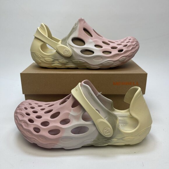 Merrell Women's Hydro Moc Drift Water Shoes Clog Rainbow Anise/Rose Size 8 US - Picture 1 of 9